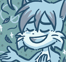 Paulo recites "Onomatopoeia" with a hand on his chest and his eyes closed, as leaves fall around him.