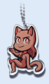 An acrylic charm of Sue.