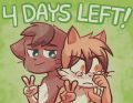 Abbey and Paulo advertise the last four days of the Volume Seven kickstarter.