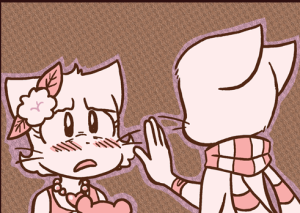 Mike holds his palm up toward a stunned Daisy and says "You.. disgust me."