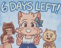 Daisy and her family advertise the six remaining days of the Volume Seven kickstarter.