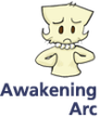 The original introductory image to the "Awakening" arc of the comic.