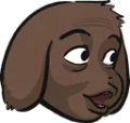 Discord :pogchamp: emoji of David doing the "pogchamp" meme face.